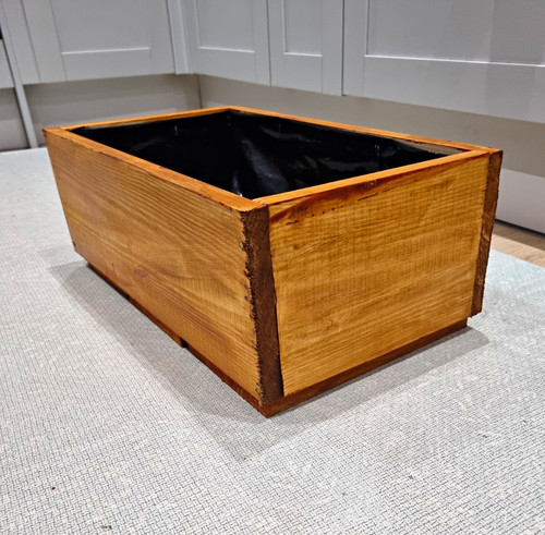 Wood rectangular window - wood, box