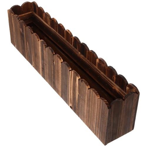 Small wooden window - wooden, planter