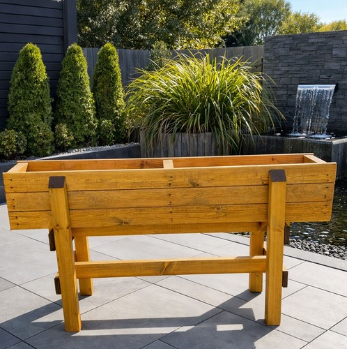 Grand wooden garden planter - grand,