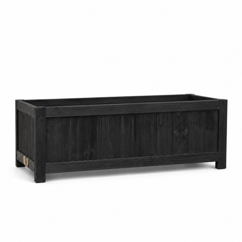 Wooden garden planter box - garden, 70cm