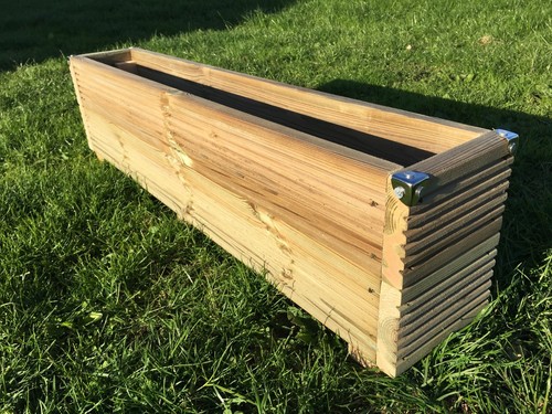 Wooden garden planter - wooden,