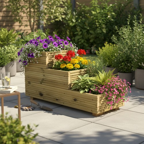 Medium tiered garden - medium,