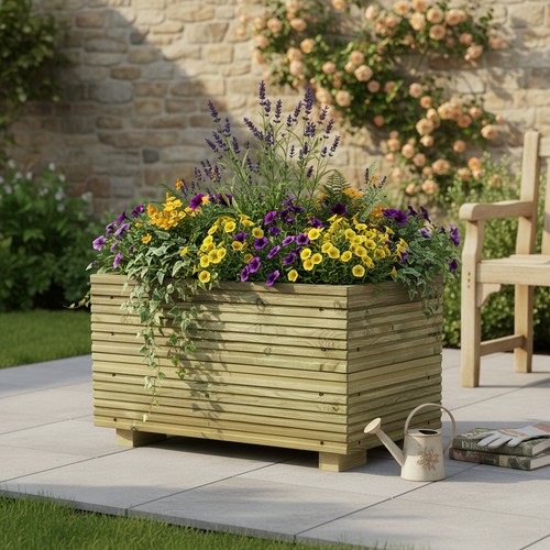 Medium decking patio planter - planter,