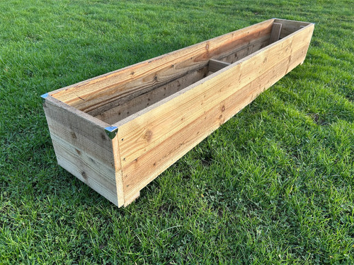 Wooden garden planter - garden, 2ft