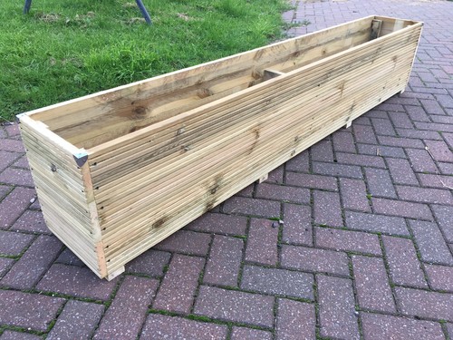 Wooden garden planter - garden, 6ft