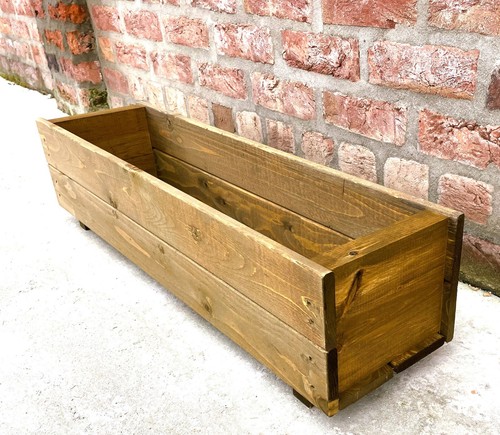Garden planters large wooden - planters,