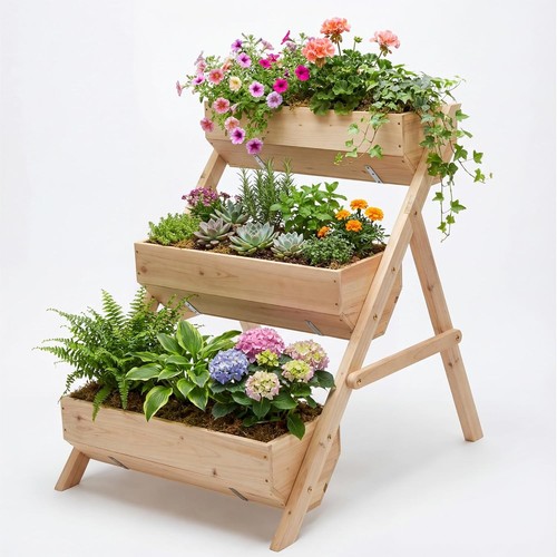 Tier raised garden - raised, large