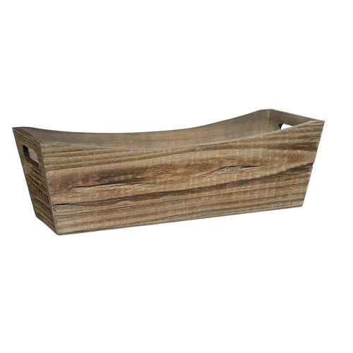 Wooden window planter - window, box
