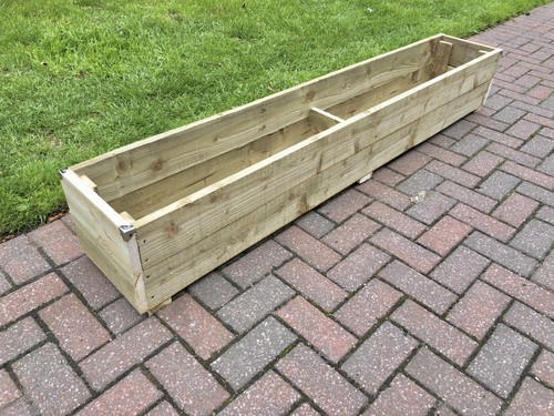 Wooden garden planter - wooden,