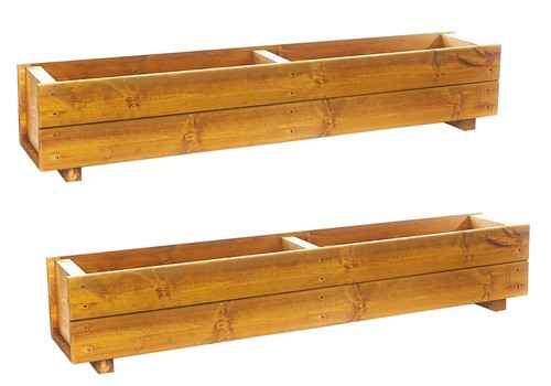 Wooden planter garden - wooden,