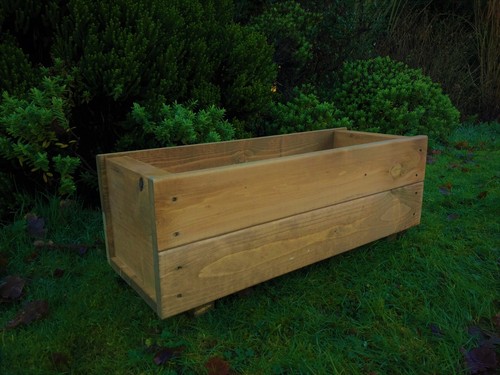 Garden wooden planter - garden,